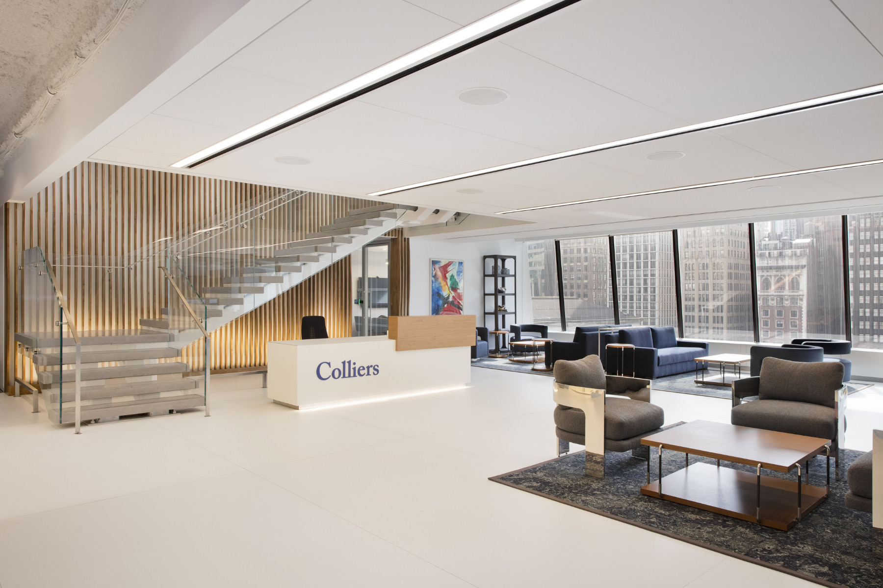 A Look Inside Colliers’ New NYC Office