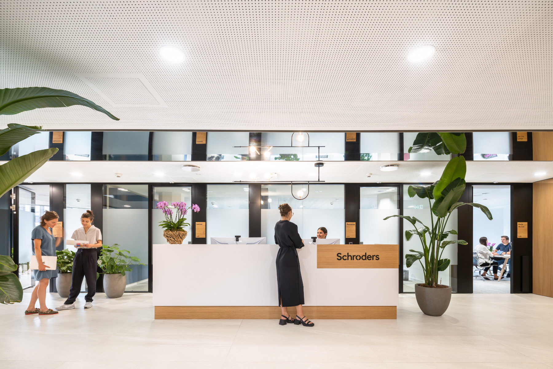 A Tour of Schroders’ New Geneva Office