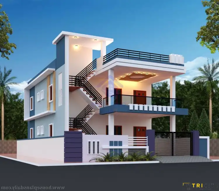 10 Best Double Floor Normal House Front Elevation Designs