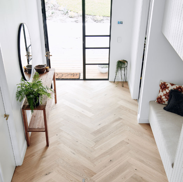 Shop Renovations That Wow: Parquetry Floors Steal the Show