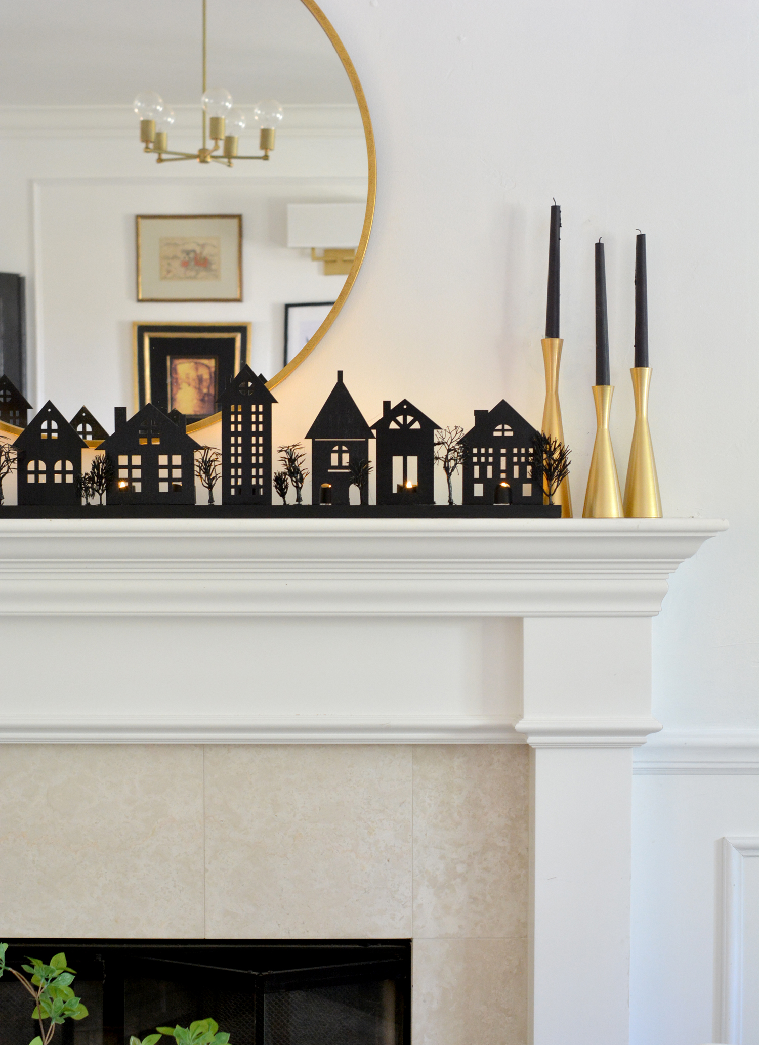 DIY Halloween Village | Centsational Style